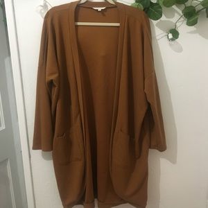 camel colored duster